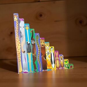 Fat Brain Toy Co Inchimals­ Learning Wooden Math Game Toy